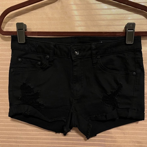 SPECIAL A~DISTRESSED ~SHORT SHORTS~ M - Picture 1 of 6